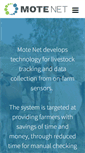 Mobile Screenshot of mote.net.au